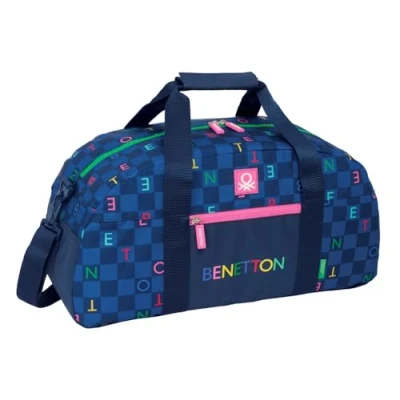 Imagen de Safta Benetton DAMERO Bolsa de Deporte, Mochila, Ideal para Niños Diferentes Edades, Cómoda y Versátil, Calidad Resistencia, 50x26x20 cm