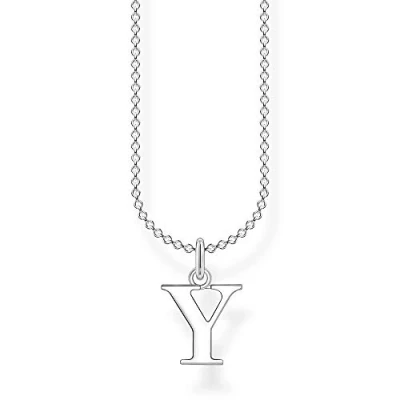 Imagen de THOMAS SABO Collar con la letra Y en plata de ley 925 KE2034 001 21