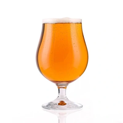 Imagen de Stölzle Lausitz Vasos de Cerveza Tipo tulipán (6 Unidades, Cristal), Vidrio, Transparente, 500 ml