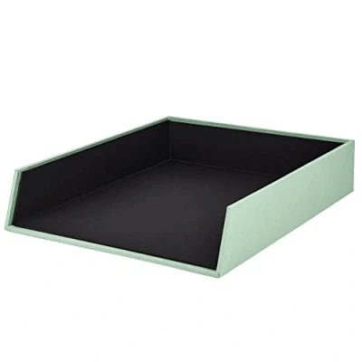 Imagen de Rössler Papier 1335452650 S.O.H.O. Cesta de almacenamiento para DIN A4, apilable, menta, 1 unidad