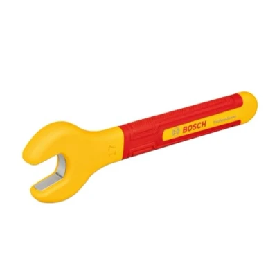 Imagen de Bosch Professional llave VDE: 17 mm (posición de 15 la mordaza, certificada hasta 1000 V, aislada con elastómero termoplástico (TPE))