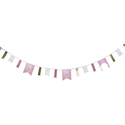 Imagen de Haza Original Cinta de papel para bebés (4 m), diseño Miffy, color rosa