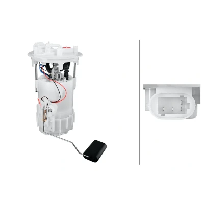 Imagen de HELLA 8TF 358 306 881 Unidad de alimentación combustible con junta, sensor nivel eléctrico Gasolina RENAULT: Kangoo I, I Express