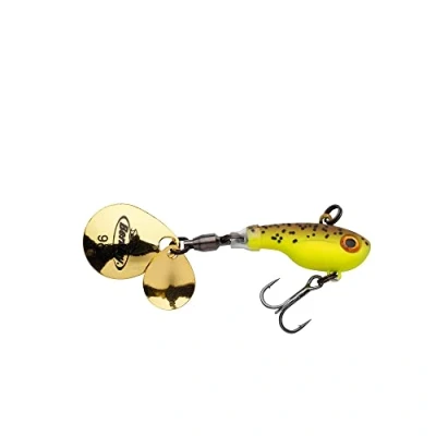 Imagen de Berkley BerkleyPulse Spintail Cebo Artificial, Marrón Chartreuse, 5 cm