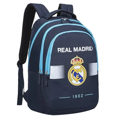 Imagen de Real Madrid Mochila escolar 3 compartimentos Colección oficial