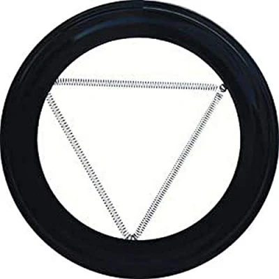 Imagen de WOLFPACK LINEA PROFESIONAL Plafón Embellecedor de Color Negro Para Estufa 120 mm.