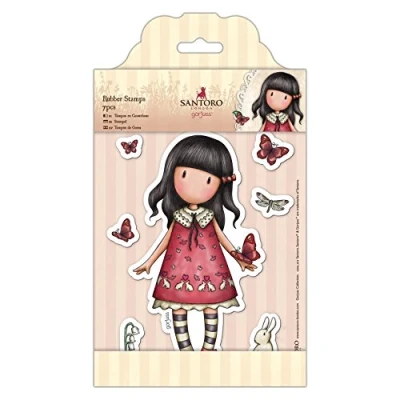Imagen de Santoro Gorjuss Almohadilla para decoupage, Caucho, Multicolor, 23.7 x 13.5 0.9 cm