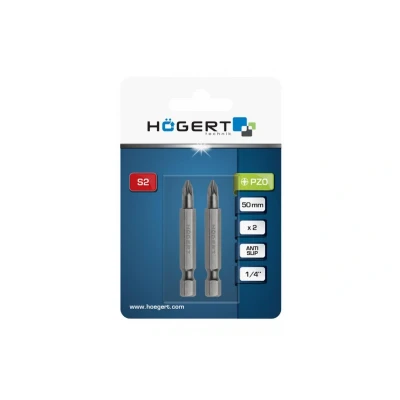 Imagen de Hogert Technik HT1S324 Punta de atornillar Acero para herramientas