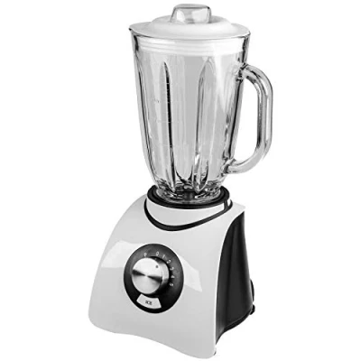 Imagen de Gastroback 40898 Batidora de Vaso, Jarra Cristal 1.5 l, 5 velocidades, 6 Cuchillas, 600 W, litros, 0 Decibelios, Plástico