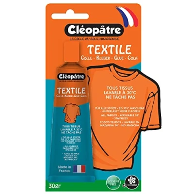 Imagen de CLEOPATRE Pegamento técnico sin disolventes para el textil formato de 30 g