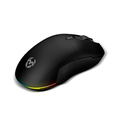 Imagen de Ratón gaming Krom Komet, Inalámbrico, 5 niveles dpi, 8 teclas, Hasta 2400 Negro
