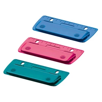 Imagen de Herlitz 50015832 Mini perforadora bolsillos de archivar, y para Viaje, no a elegir. Colores surtidos