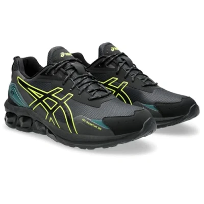 Imagen de Asics Sportstyle Gelquantum 180 LS Zapatillas, Hombre, Talla: 40.5, Black neon lime Fibra sintética