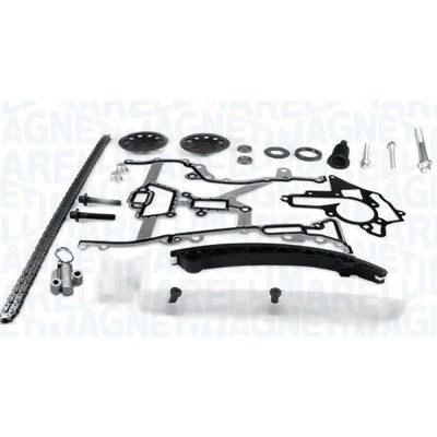 Imagen de MAGNETI MARELLI 341500001080 Juego de cadena distribución con juntas tornillos cerrada, Símplex OPEL: Corsa D Hatchback