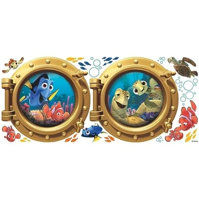 Imagen de RoomMates Pegatinas de Pared Buscando Ojo Buey, Vinilo, Nemo Giant