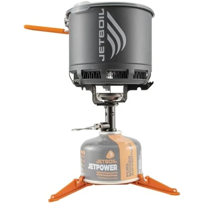 Imagen de Jetboil Stash Ultralight Camping and Backpacking Stove Cooking System Estufa de mochilero, Unisex, Gris (Metal), None or Other