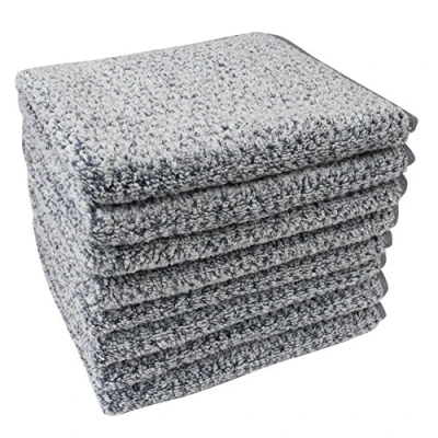 Imagen de Everplush Jacquard Diamante Juego de Toallas Mano, Microfibra Algodón, Crepúsculo, 4 x Hand Towels (16 30 IN),