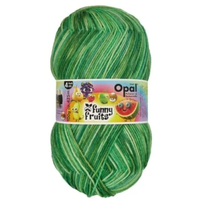 Imagen de Opal Funny Fruits 11417 (425m) 4 Capas Duradero Calcetín Hilado 1x100g