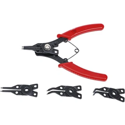 Imagen de BGS Diy 454 Alicates de puntas con cabezas intercambiables 160 mm 5 piezas