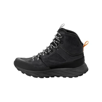 Imagen de Jack Wolfskin Terraquest Texapore Mid M, Zapatillas para Caminar Hombre, Negro, 41 EU