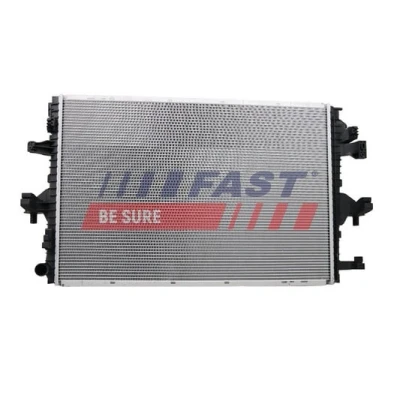Imagen de FAST FT55011 Radiador, refrigeración del motor Aluminio 710 471 26 sin bastidor Aletas soldadas VOLKSWAGEN: Transporter 6