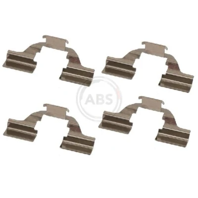 Imagen de A.B.S. 1684Q Kit de accesorios, pastillas frenos CITROËN: Berlingo II, Furgón, C5 3, PEUGEOT: 607 Berlina, Partner II Tepee, 407 Berlina