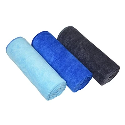 Imagen de Mayouth Toallas de Microfibra para Deportes Secado rápido y Absorbente, Toalla Gimnasio, Entrenamiento 3 Unidades, 40 cm x 80