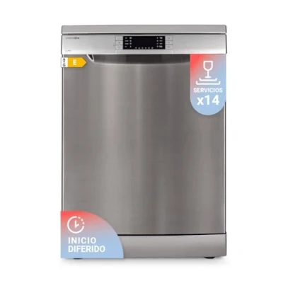 Imagen de UNIVERSALBLUE Lavavajillas Acero Inoxidable Digital 60 cm Lavaplatos Libre Instalación Inox con 8 Programas Máquina de Lavado Programa ECO Silencioso ENVIO + SUBIDA A PLANTA GRATIS