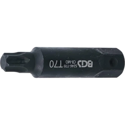 Imagen de BGS 5246 T70 Punta longitud 100 mm entrada 22 perfil en T (para Torx)