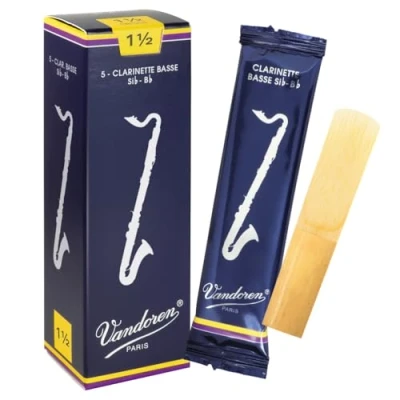 Imagen de Caña Vandoren Clarinete Bajo Calibre tradicional: 1 1/2