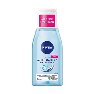 Imagen de NIVEA Desmaquillante suave de ojos para zonas sensibles los ojos, 125 ml
