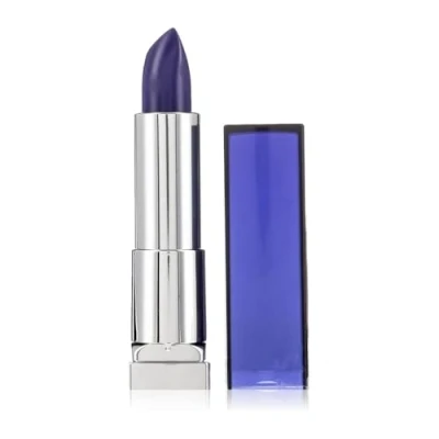 Imagen de Maybelline Color Sensational Loaded Bolds 891 Sapphire Siren Lipstick barra de labios Violeta Crema Barras (Violeta, Siren, #533e7d, Crema, 22 mm, mm)