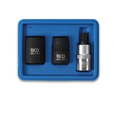 Imagen de BGS 1112 Llaves de vaso especiales para pinzas freno 12,5 mm (1/2&quot;) 3 piezas