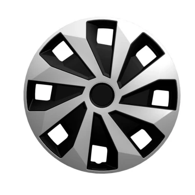 Imagen de AutoStyle Juego PP 5546 Tapacubos 16in plata, negro