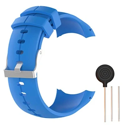 Imagen de WEINISITE Pulsera para SUUNTO Spartan Ultra,Silicona Repuesto Correa Ultra Running Watch (Verde)