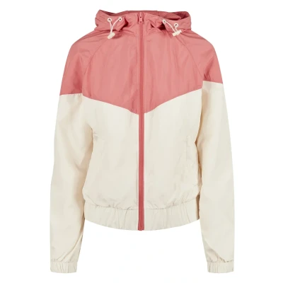 Imagen de Urban Classics Arrow Cortaviento, Mujer, Talla: 4XL, Palepink/whitesand