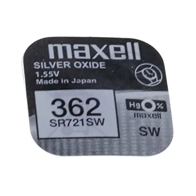Imagen de Pila botón Maxell 362 / SR721SW 1,5V