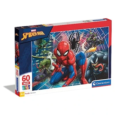 Imagen de Clementoni 26444 Puzzle Suelo 60 Piezas Spider Man