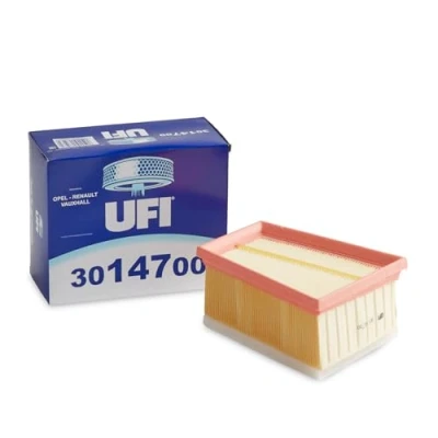 Imagen de UFI Filters, Filtro de Aire 30.147.00, Recambio, Apto para Coches, Modelos Dacia, Lada (Vaz), Nissan, Opel, Renault y Vauxhall.