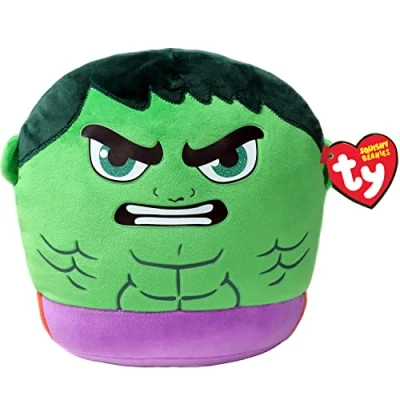Imagen de TY Squishy Beanie Hulk de 10 Pulgadas