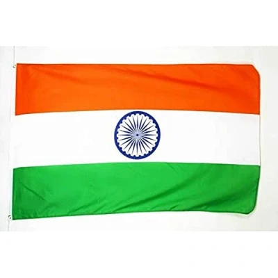 Imagen de AZ FLAG Bandera India 90x60 cm Indiana 100% Poliéster Con Ojales de Metal integrados 50g Colores Vivos Y Resistente A La Decoloración
