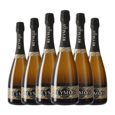 Imagen de Cheste Agraria Reymos Espumoso Moscato Valencia Joven 75 cl Vino blanco (Caja de 6 Botellas cl)