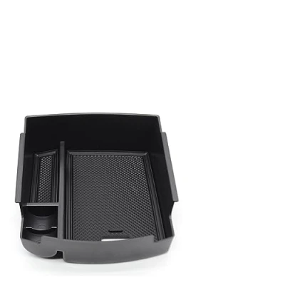 Imagen de MIAOLISI Caja Apoyabrazos Coche Organizador De Compartimento Central para Reposabrazos Almacenamiento Soporte Bandeja Contenedor Accesorios Kona 2018 2021