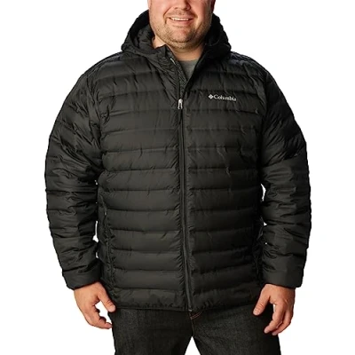 Imagen de Columbia Lake 22 Down Hooded Jacket, Chaqueta De Plumas Acolchada Con Capucha para Hombre, Black, Talla XXL