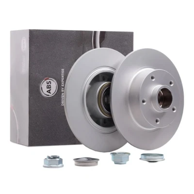 Imagen de A.B.S. COATED 18165C Disco de freno 260 8 5 114,3 macizo revestido con anillo sensor magnético incorporado RENAULT: Clio 4, MEGANE 3 Grandtour