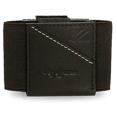 Imagen de Pepe Jeans Striking Tarjetero Negro 8,5X5 cms Piel