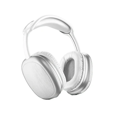Imagen de Auriculares inalámbricos Music Sound Maxi 2, Autonomía 22h, Micrófono integrado, Tiempo carga 1.5h, Blanco