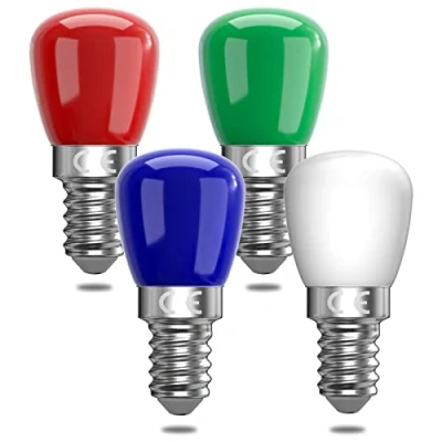 Imagen de Bonlux E14 Bombilla de luz LED colores, 3W Rojo Verde Azul Amarillo LED, Apto para AC220 240v, Halloween/Navidad/Festival Luz, Bar/Fiesta color