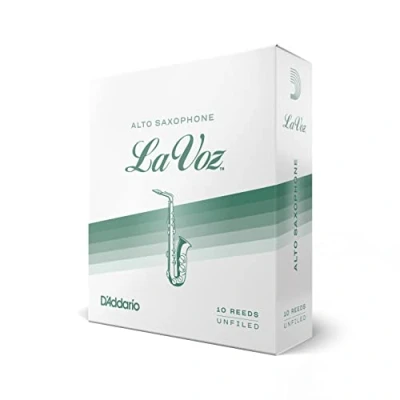 Imagen de Rico RJC10SF La Voz Soft Strength Reeds for Alto Sax (Pack of 10)