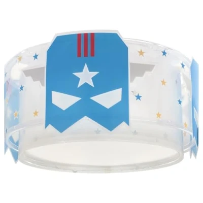 Imagen de Dalber Plafón De Techo Infantil Blue Hero Superhéroe